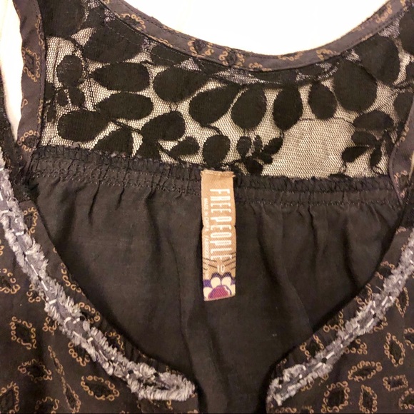 Free People Black Romper - Picture 4 of 5